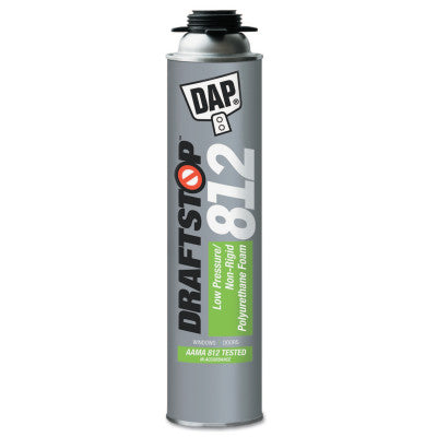 DRAFTSTOP 812 Low Pressure Window and Door Foam, 26 oz , White