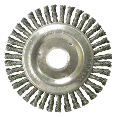 Roughneck Stringer Bead Wheel, 5 in D x 3/16 in W, .02 in Steel Wire