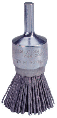 Nylox End Brushes, Silicon Carbide, 10,000 rpm, 3/4" x 0.022"