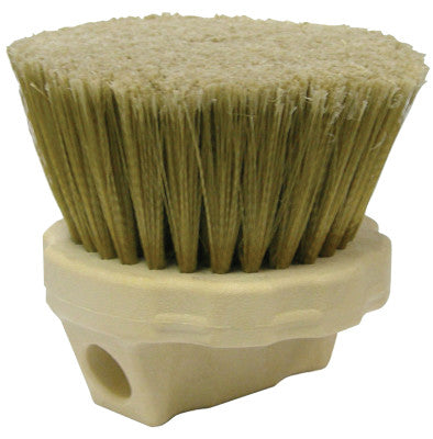 Window Brushes, 4.5in Plastic Block, 2.5in Trim L, Flagged Gold Polystyrene Fill