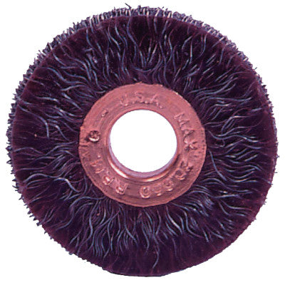 Polyflex Small Diameter Wire Wheel, 2 in D