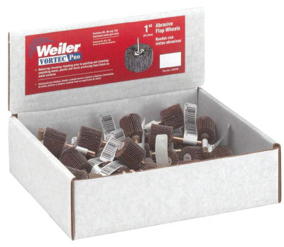 Abrasive Flap Wheel Countertop Displays, 1 in, Grit