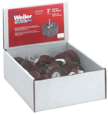 Abrasive Flap Wheel Countertop Displays, 3 in, Grit