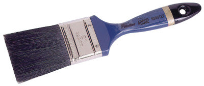 Varnish Brushes, 2" wide, 3 in trim, Black China/Nickel Ferrule, Foam handle