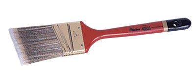 Angle Sash Brushes,  1/2" wide, 2 1/4" trim, Foam handle