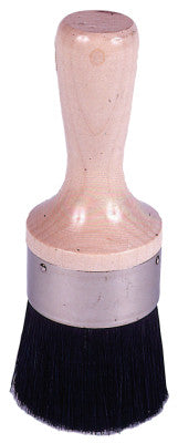 Stencil Brushes, 1 3/8 in trim, China Bristle, Wood handle