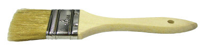 Chip & Oil Brushes, 1/2 in wide, 1 1/2 in trim, White China, Wood handle