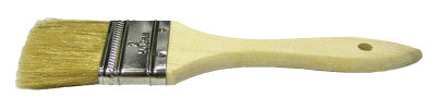 Chip & Oil Brushes, 3 in wide, 1 1/2 in trim, White China, Wood handle