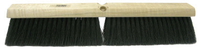 Tampico Medium Sweep Brushes, 16 in Hardwood Block, 3 in Trim