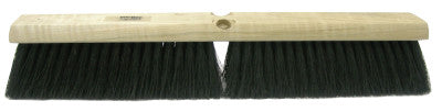 Tampico Medium Sweep Brushes, 36 in Hardwood Block, 3 in Trim