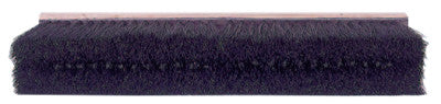 Coarse Sweeping Brushes, 24 in Hardwood Block, 3 in Trim L, Black Tampico Fill