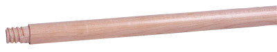 Wooden Handles, Hardwood, 60 in x 1 1/8 in Dia., Threaded Tip