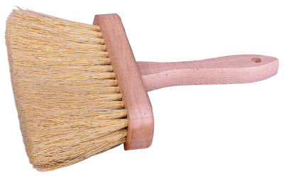 6-1/2" Masonry Brush, 3-1/2" Trim, White Tampico Fill