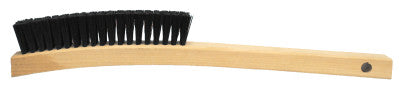 Plater's Brushes, 4 X 19 Rows, Nylon Wire, Wood Handle
