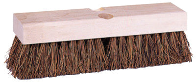 Deck Scrub Brushes, 9 in Hardwood Block, 2 in Trim, Palmyra Fill