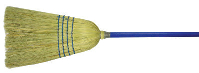 Household Brooms, 15 in Trim L, Corn & Fiber