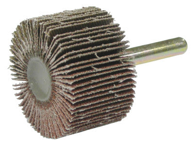 Tiger Mounted Flap Wheels, 1 1/2 in, 80 Grit, 25,000 rpm