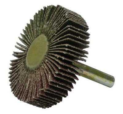 Tiger Mounted Flap Wheels, 2 in, 60 Grit, 25000 rpm