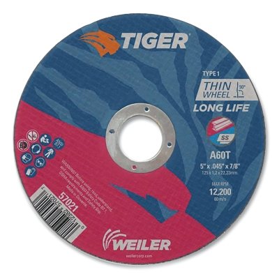 5 X 045 TIGER TY1 C-O WHL  A60T  7/8 AH