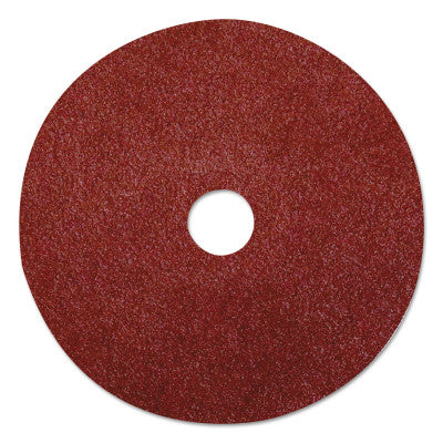Wolverine Resin Fiber Discs, 4 in, 5/8 in Arbor, 100 Grit, White Aluminum Oxide