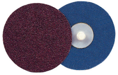 Plastic Button Style Blending Discs, Aluminum Oxide, 3 in Dia., 60 Grit