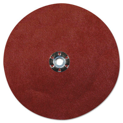 Wolverine Resin Fiber Discs, 9 in Dia, 5/8 Arbor, 100 Grit, Aluminum Oxide