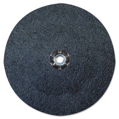 Wolverine Resin Fiber Discs, 9 in Dia, 5/8 Arbor, 24 Grit, Zirconia