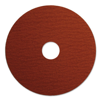 Tiger Ceramic Resin Fiber Discs, 4 1/2 in Dia, 7/8 in Arbor, 60 Grit, 25/Box