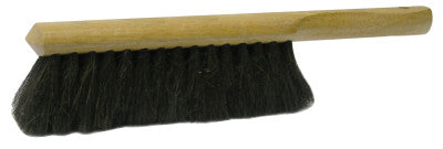 Counter Dusters, 8 in Hardwood Block, 2 1/2 in Trim, Black Horsehair/Fiber