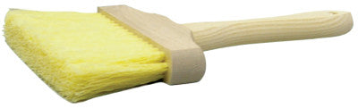 6" Masonry Brush, 3-1/4" Trim, Solvent Resistant Polypr