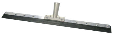 Floor Squeegees, 36 in, Black Rubber, Straight