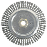 Dually Stringer Bead Wheel, 6 in D x 3/16 in W, .02 in Carbon Steel, 12,500 rpm