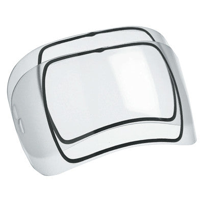 weldcap Front Cover Lens, Clear, 7 1/4 in x 4 1/4 in, Polycarbonate