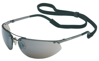 Fuse Eyewear, Silver Mirror Lens, Polycarbonate, HC, Gunmetal Frame, Metal