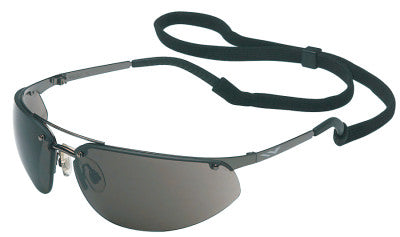 Fuse Eyewear, TSR Gray Lens, Polycarbonate, Fog-Ban Anti-Fog, Gunmetal Frame