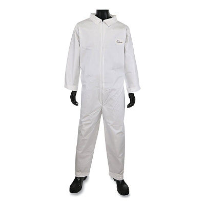 POSI WEAR BA - MICROPOROUSCOVERALL ZIP FRNT & CL