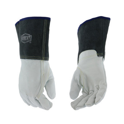 Ironcat Premium Grain Goatskin TIG Welding Gloves, Large, Brown