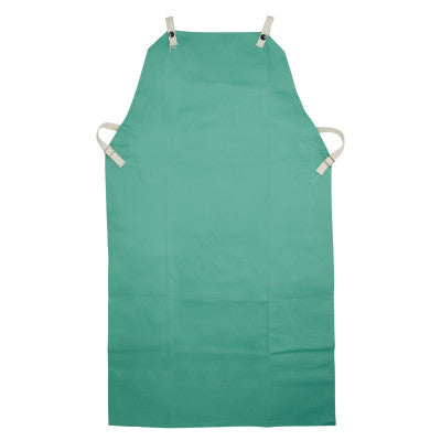 IRONTEX FR Cotton Aprons, 24 in x 36 in, Cotton, Green