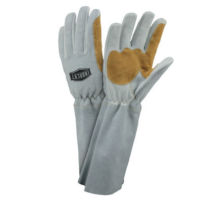 Aero Gel Mig Welding Glove, Climax;Goat Skin;Kevlar Thread, 2X-Large, Gray/Brown