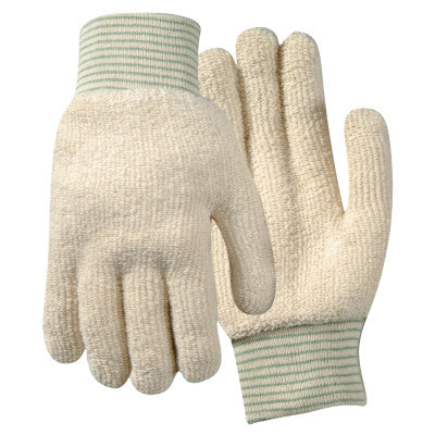 Heavyweight Poly/Cotton Gloves, Large, White