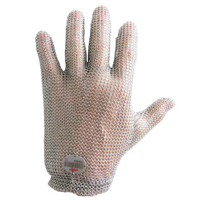 Whizard Mesh Gloves, Large, Silver
