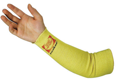 Kevlar Sleeves, 14 in Long, Yellow