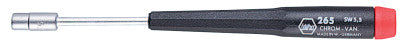 Precision Series Nut Drivers, 1/4 in, 6.7 in Overall L