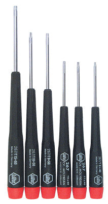 Torx Precision Screwdriver Sets, Torx, 6 Piece