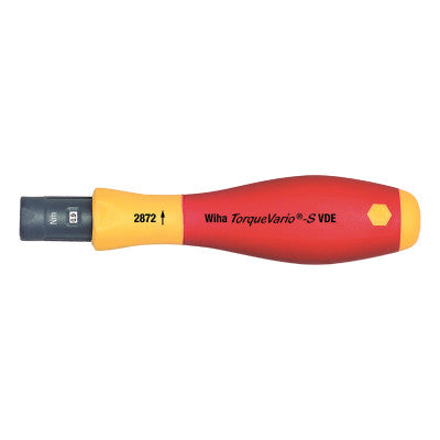 Insulated TorqueVario-S 2.0 - 7.0 NM, w/Adjustment Tool, Red/Yellow