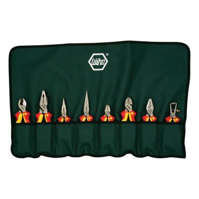 Insulated Industrial Pliers and Cutters, 8 Piece Set