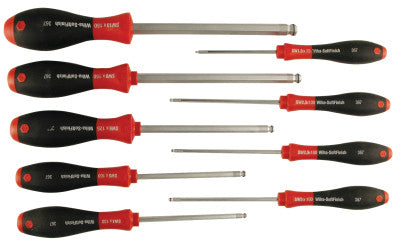 MagicRing Hex-Driver Sets, Ball Hex, 9 Piece, 1.5 - 10 mm