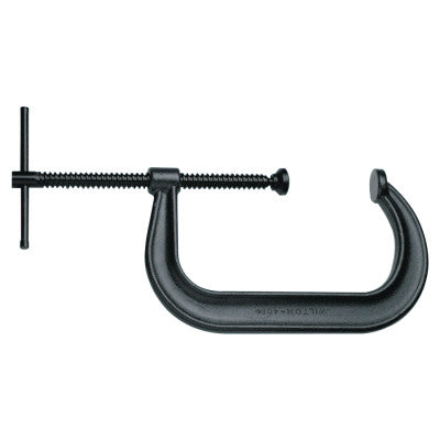 400 Series C-Clamps, Sliding Pin, 4 1/8 in Throat Depth