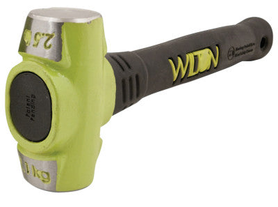 B.A.S.H Unbreakable Handle Sledge Hammer, 2 1/2 lb Head, 12 in Ergonomic Handle