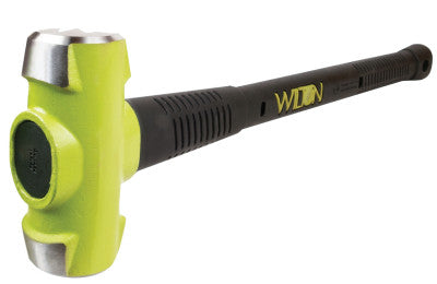 B.A.S.H Unbreakable Handle Sledge Hammer, 6 lb Head, 24 in Ergonomic Handle